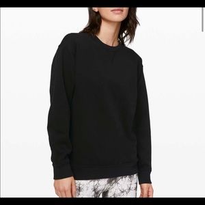 New w/ Tags Lululemon All Yours Crew (Black,4)